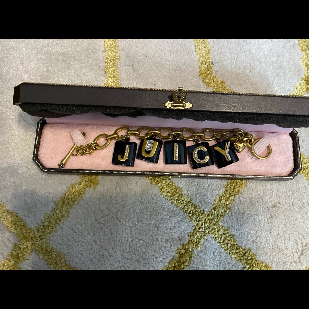 Juicy Couture Block Letter Bracelet